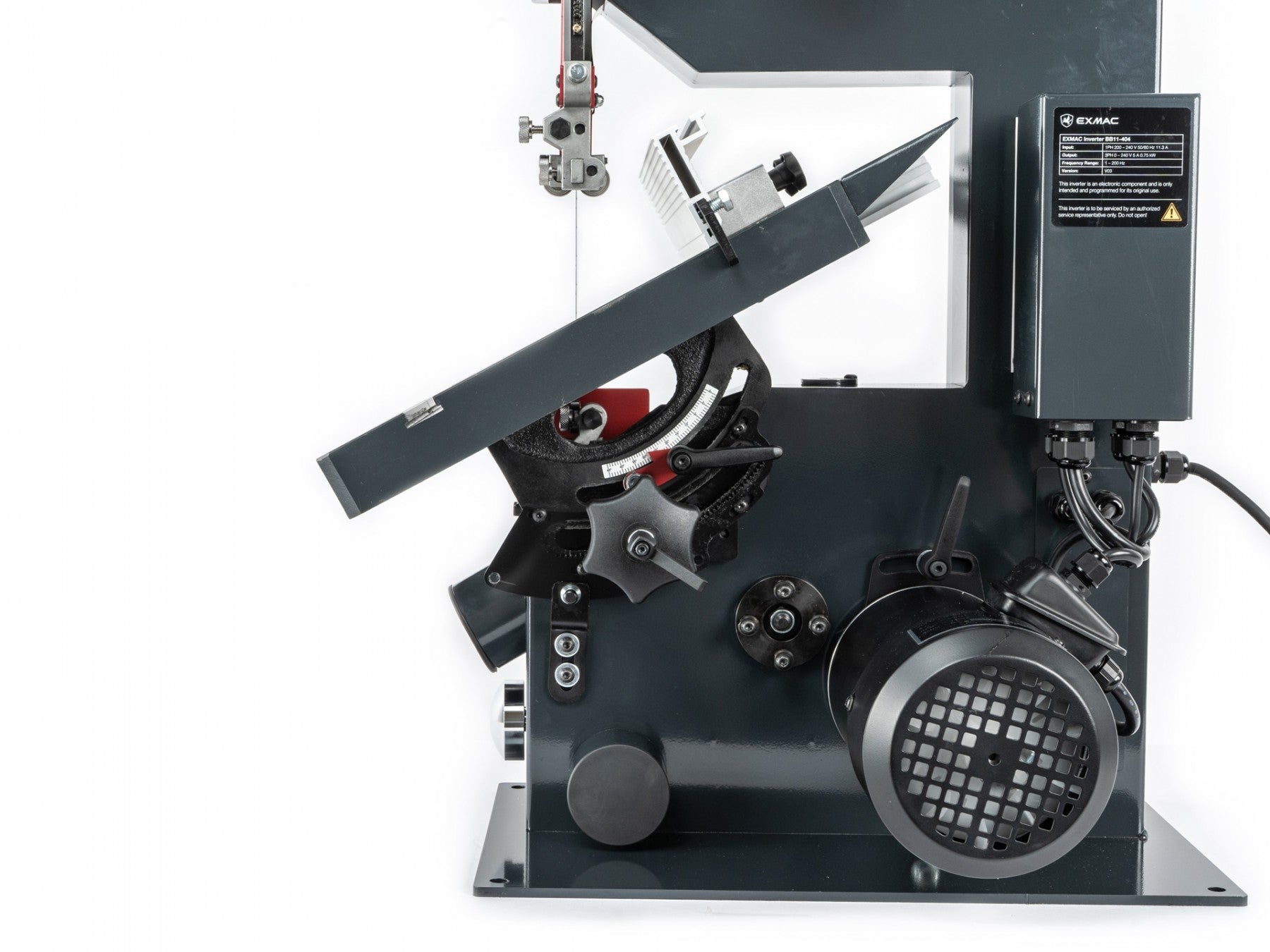 EXMAC MIDICUT 270 Precision Band Saw: Versatile Woodworking, Dual-Speed, Compact Design