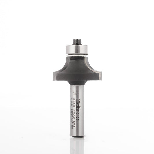 Precision Carbide Corner Rounding Router Bit with Ball Bearing Guide