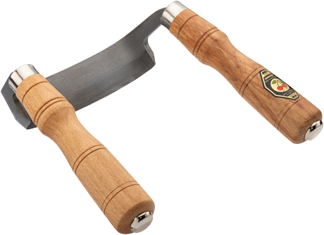 Premium German Barrel Scraper, 170mm Blade, Dual Handles, High-Carbon Steel