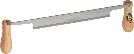 KIRSCHEN German Hand-Forged Drawknife with Beech Handles for Woodworking