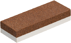 KIRSCHEN Premium Noble Corundum Dual-Grit Sharpening Stone 180/400