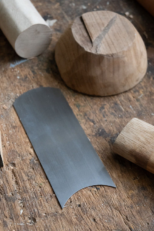 Precision Concave Convex Wood Scraper Blade for Fine Woodworking Surface Finishing