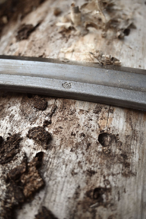 KIRSCHEN 250mm Curved Drawknife: Ergonomic Beech Handle Woodworking Tool