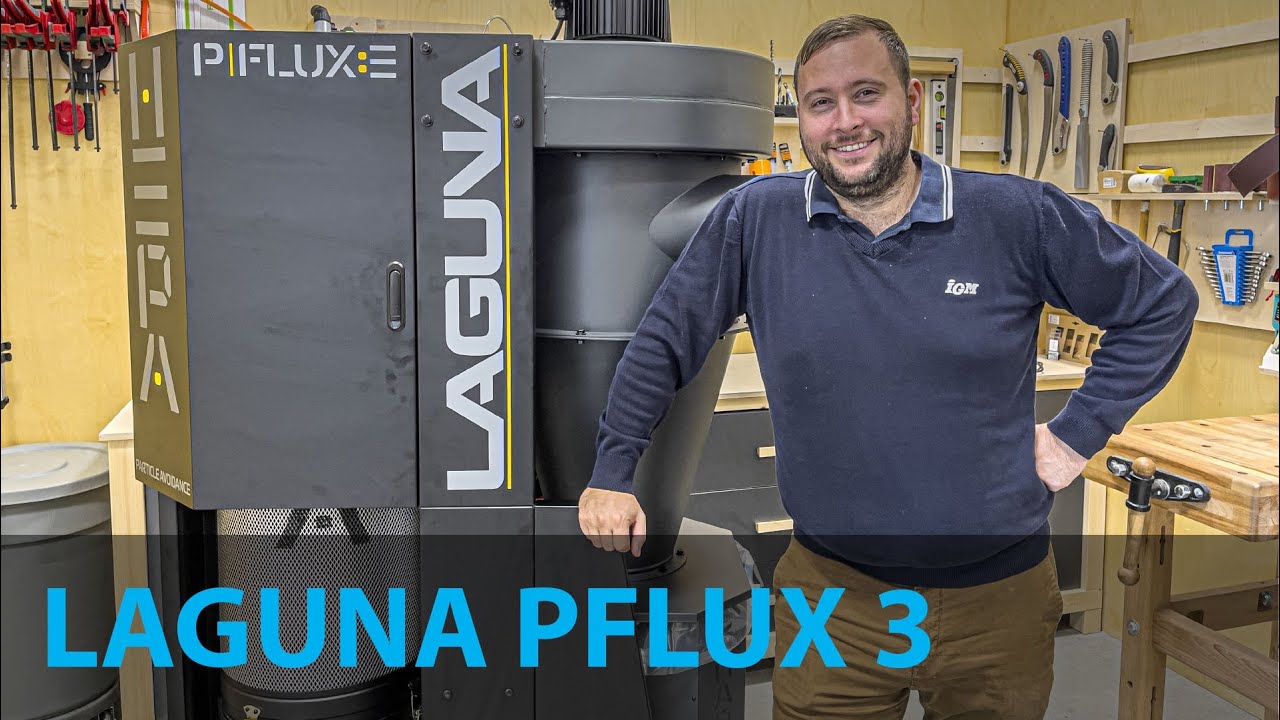 LAGUNA CFlux 3 Cyclone Dust Collector 400V for Professional Workshops