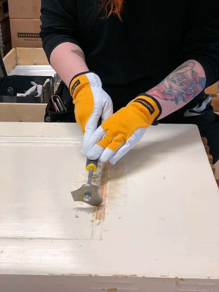 Speedheater Ergonomic Profile Scraper for Efficient Paint Removal