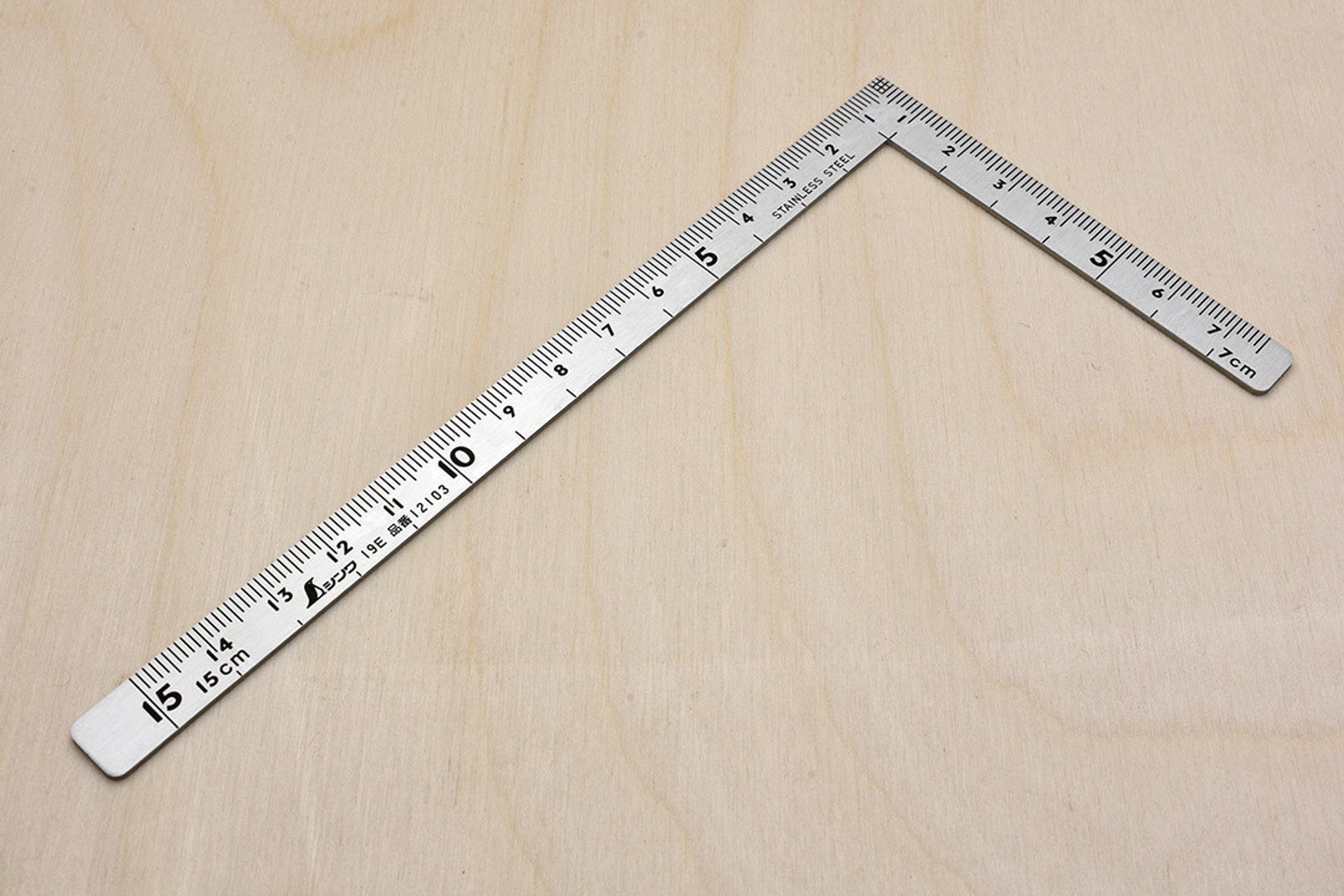 Shinwa Precision Polished Stainless Steel Small Square for Accurate Marking