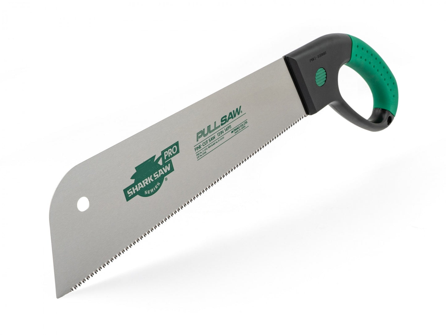TAKAGI Shark Saw Pro Carpenter's Kataba Saw, Induction Hardened Blade, Softgrip Handle