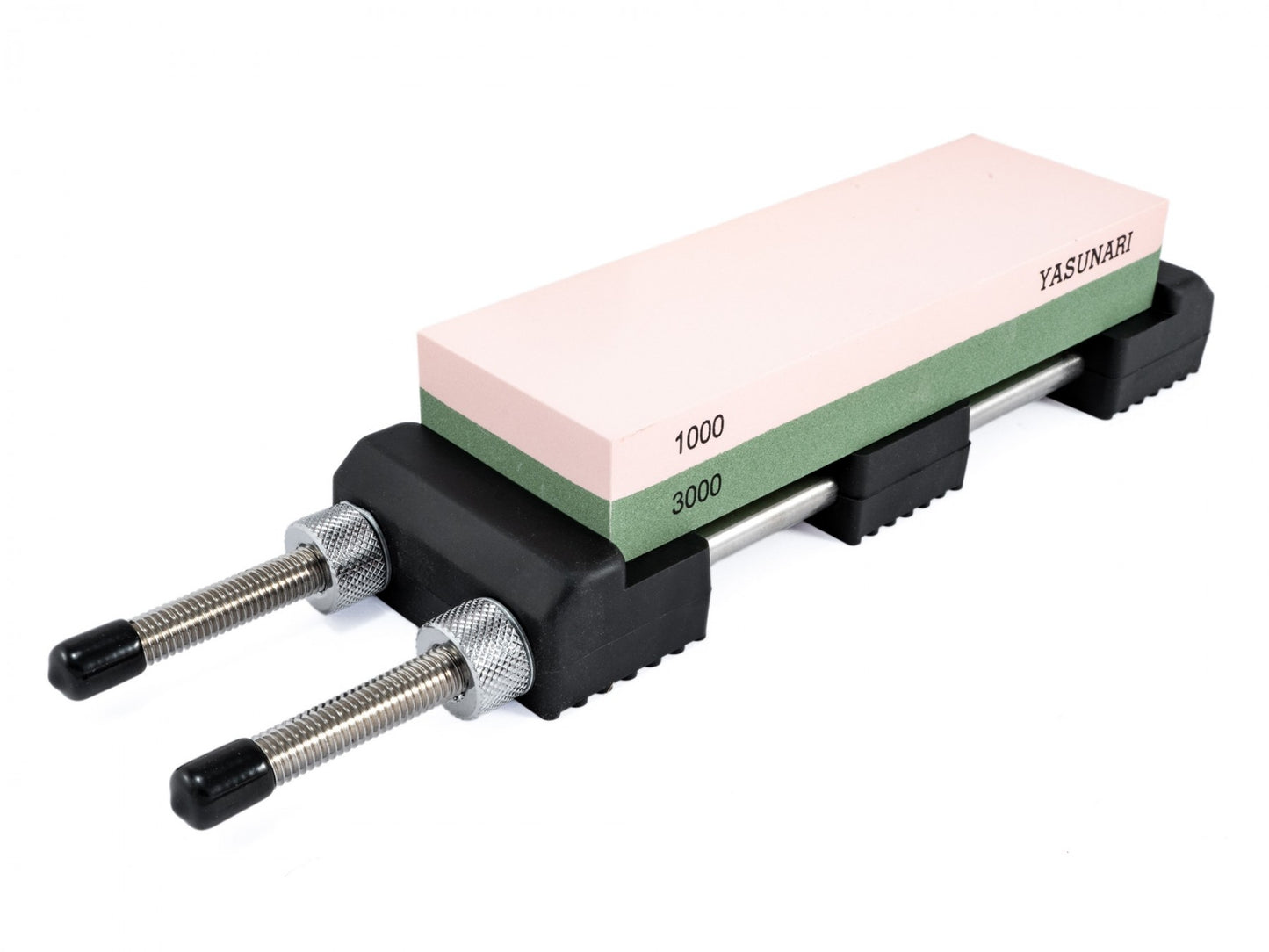 YASUNARI Non-Slip Metal Whetstone Holder for Variable Sharpening Stone Sizes