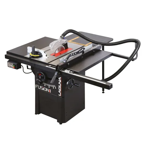 Compact Laguna Fusion 1 Table Saw: Precision Woodworking for DIY & Craftsmen
