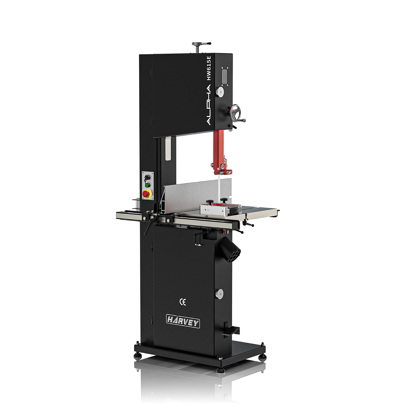 Harvey Alpha HW615E 380mm 2.2kW Rust-Free Industrial Bandsaw