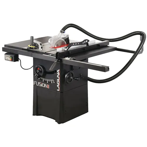 Compact Laguna Fusion 1 Table Saw: Precision Woodworking for DIY & Craftsmen