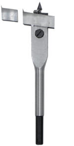 Fisch Premium Centre Drill for Wood, Adjustable, Exchangeable Tool Steel Cutters