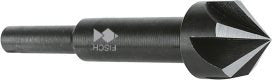 FISCH® Premium Tool Steel 90-Degree Countersink for Wood Drilling & Deburring