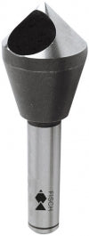 FISCH 0605 HSS-E Cobalt Deburring Countersink Bit for Smooth Finishes