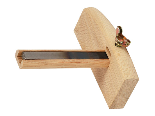 TAKAGI Medium Japanese Marking Gauge: White Oak, Steel Knife, Wood & Metal