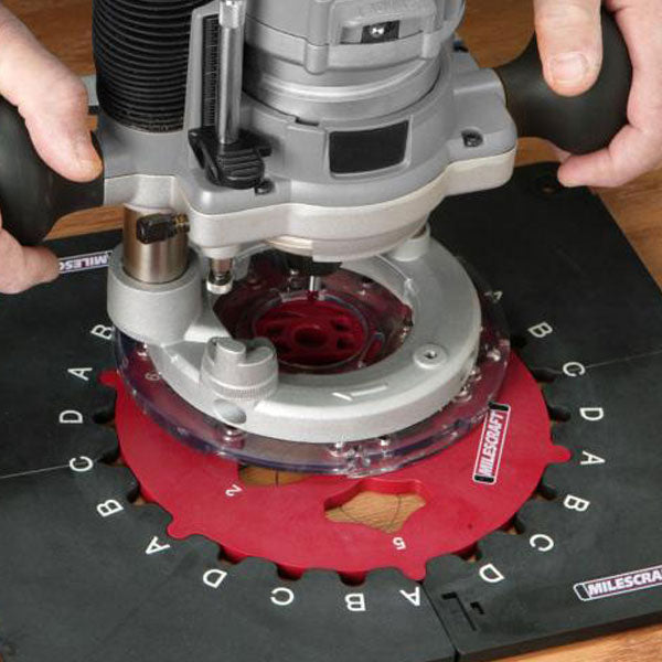Design/InlayKit™ Metric Router Inlay Kit with TurnLock BasePlate