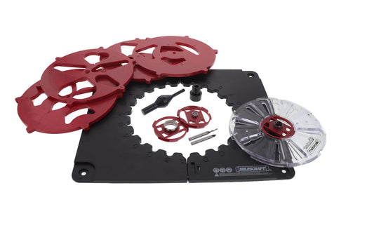 Design/InlayKit™ Metric Router Inlay Kit with TurnLock BasePlate