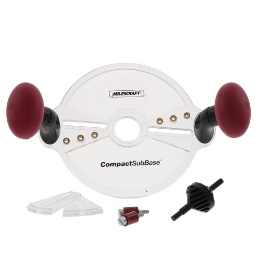 CompactSubBase 170mm Universal Router Base Plate for Precision Routing