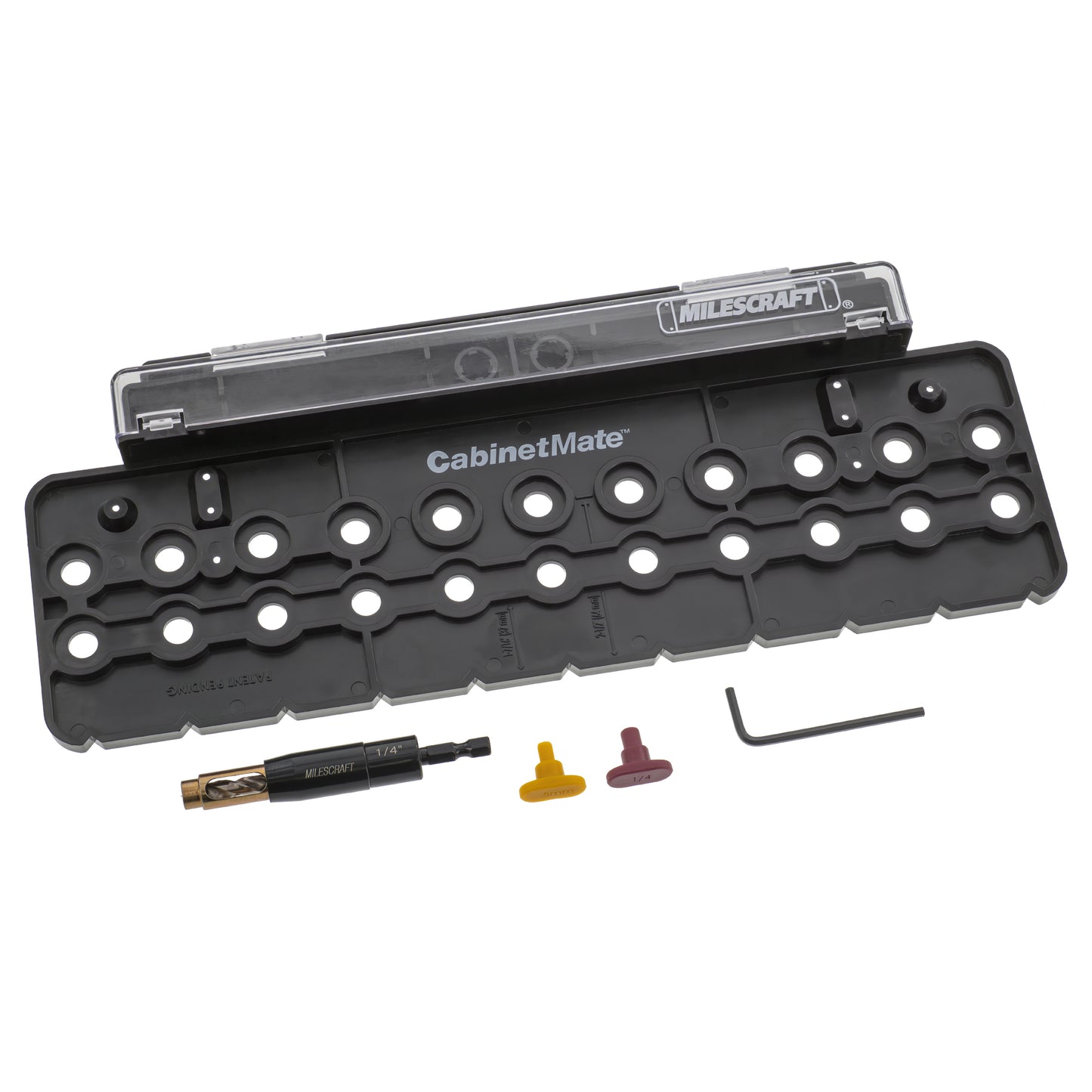 Milescraft CabinetMate 11-Position Shelf Pin Jig for Face-Frame Cabinets