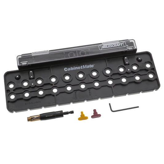 Milescraft CabinetMate 11-Position Shelf Pin Jig for Face-Frame Cabinets