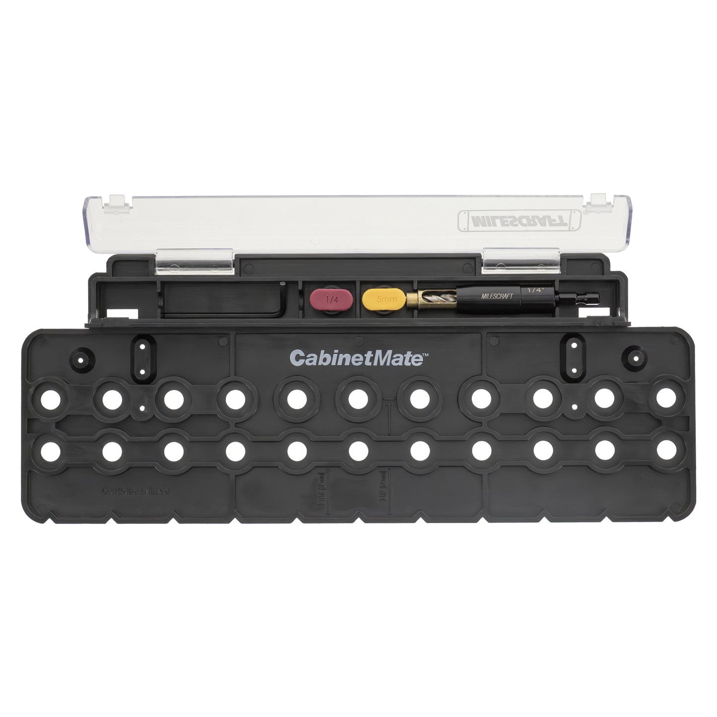 Milescraft CabinetMate 11-Position Shelf Pin Jig for Face-Frame Cabinets