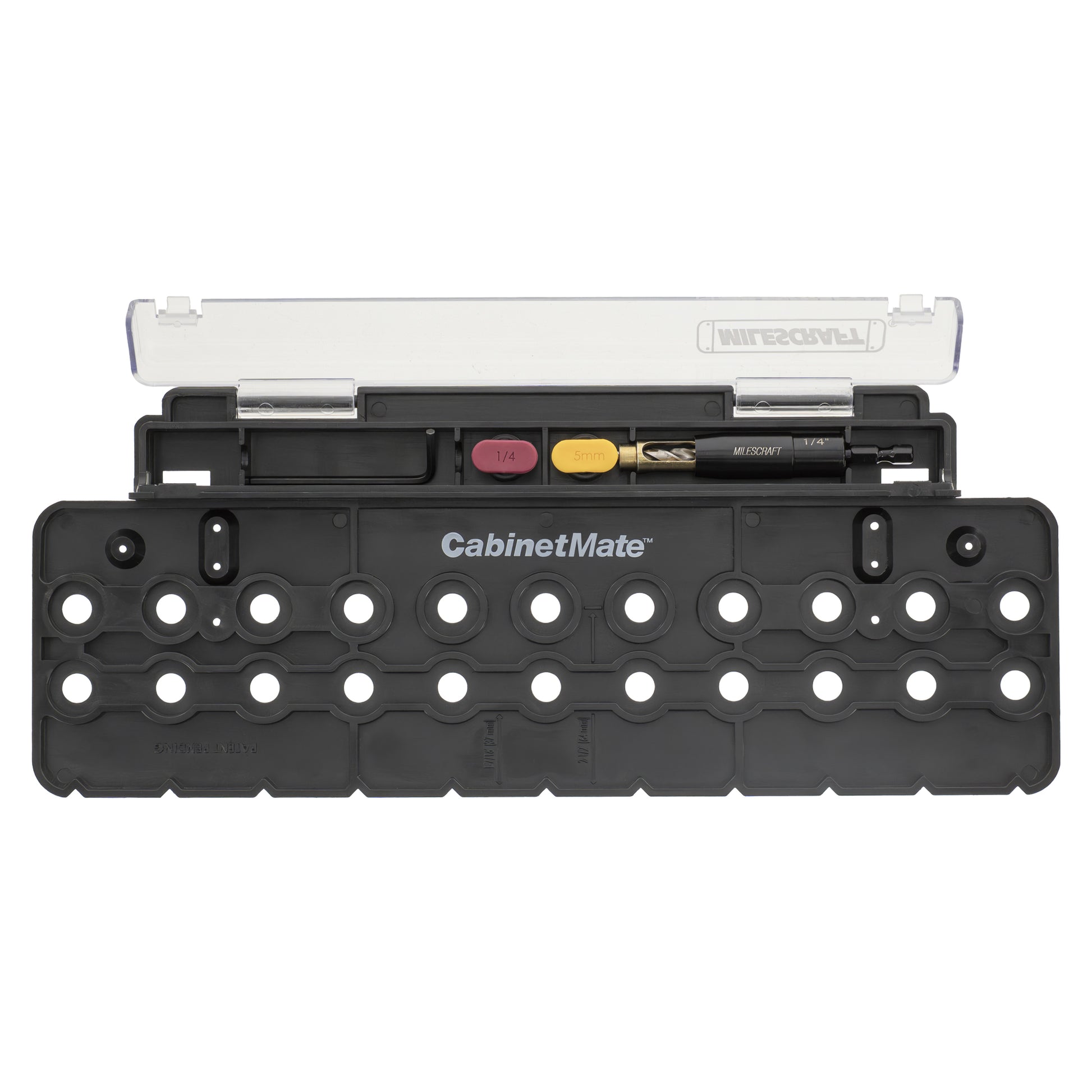 Milescraft CabinetMate 11-Position Shelf Pin Jig for Face-Frame Cabinets