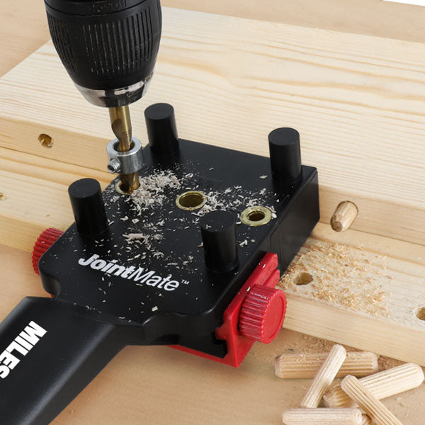 JointMate Self-Aligning Doweling Jig for Precise Corner & Edge Joints