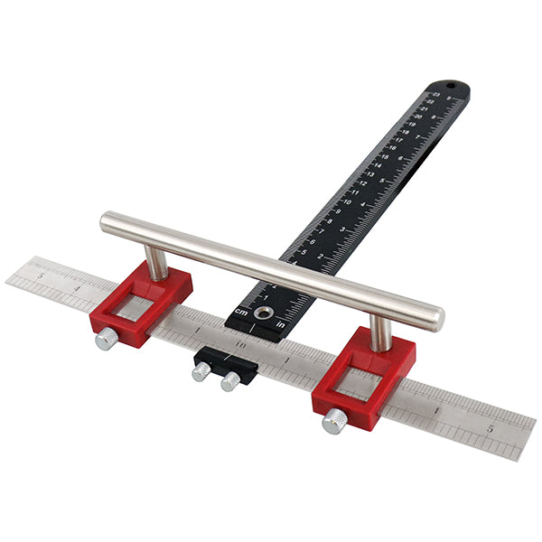 HardwareJig™ Reversible Cabinet Drawer Handle Jig for Precise Installation