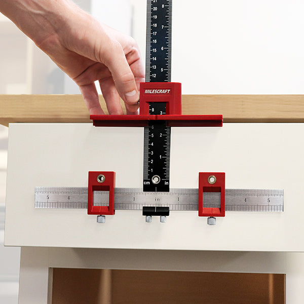 HardwareJig™ Reversible Cabinet Drawer Handle Jig for Precise Installation