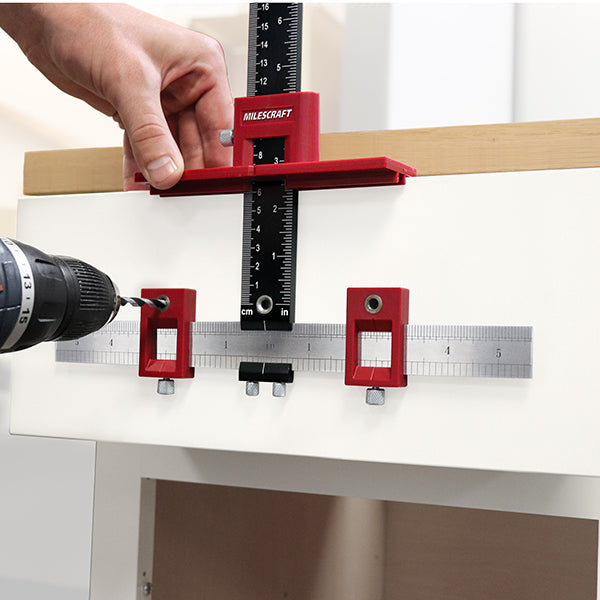 HardwareJig™ Reversible Cabinet Drawer Handle Jig for Precise Installation