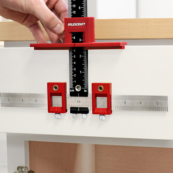 HardwareJig™ Reversible Cabinet Drawer Handle Jig for Precise Installation