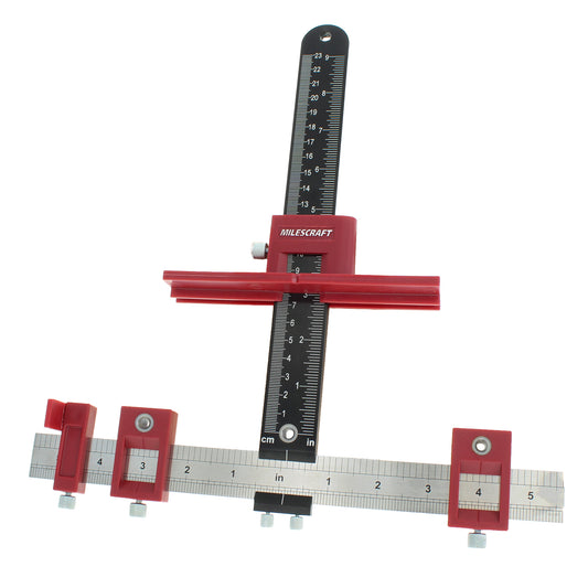 HardwareJig™ Reversible Cabinet Drawer Handle Jig for Precise Installation