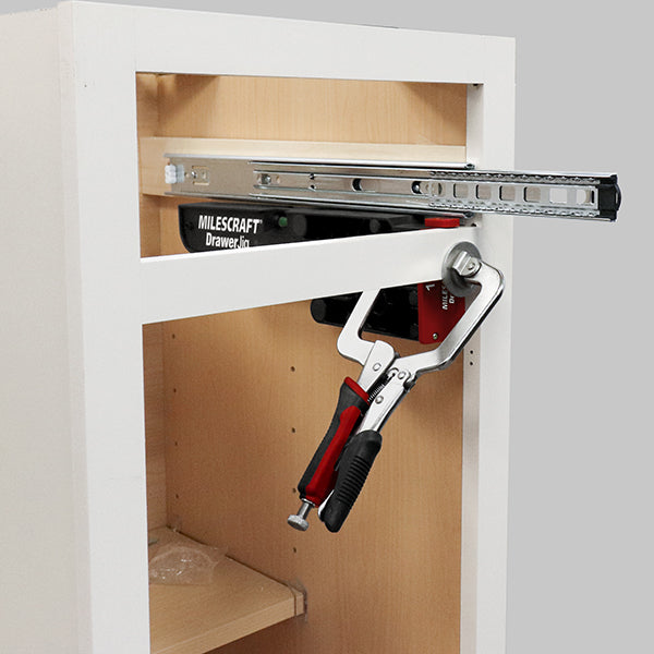 Milescraft DrawerJig 2‑Piece Cabinet Installation Jig with Precision Level
