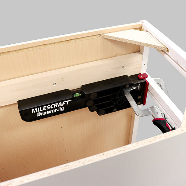 Milescraft DrawerJig 2‑Piece Cabinet Installation Jig with Precision Level