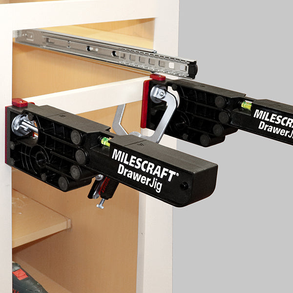 Milescraft DrawerJig 2‑Piece Cabinet Installation Jig with Precision Level