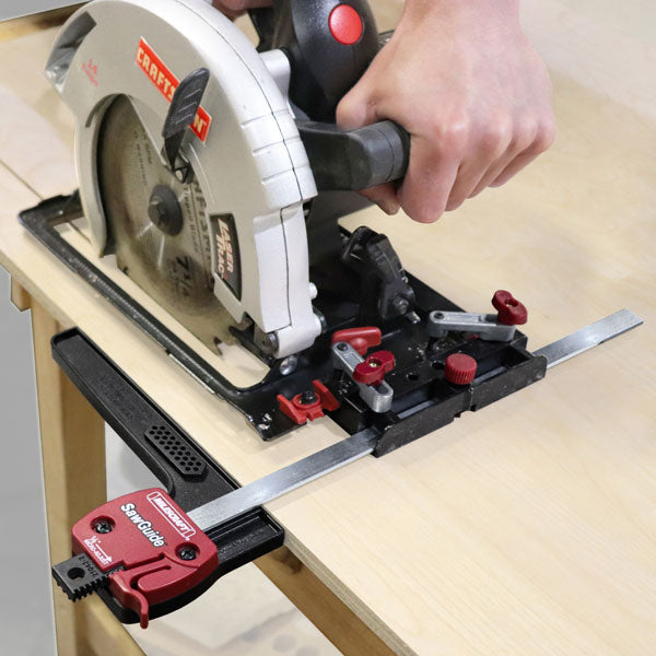 Milescraft SawGuide™ Precision Cutting Guide for Circular & Jigsaw Saws