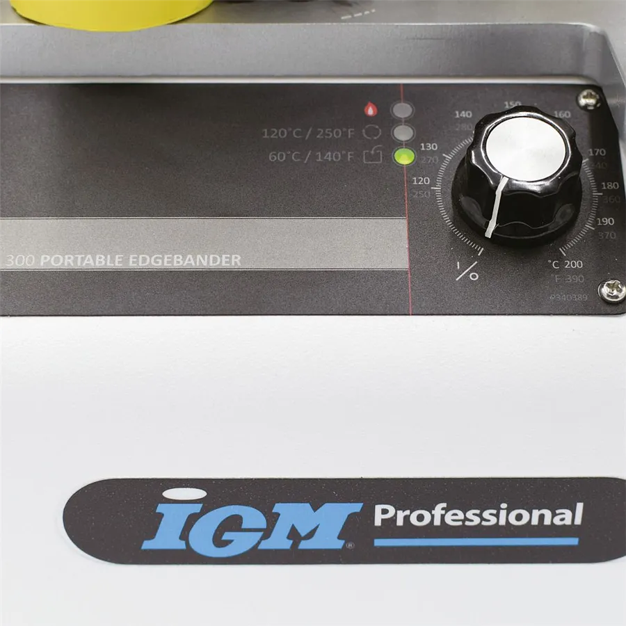 IGM BR300 Portable Hot Melt Edgebander for ABS, PVC, Veneers