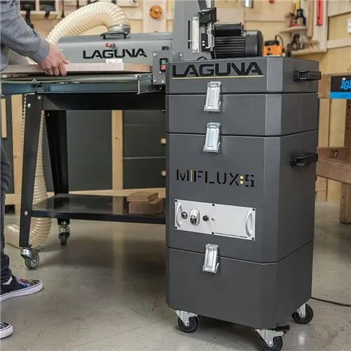 IGM LAGUNA MFlux 5 Mobile Air Filter: HEPA Filtration, Quiet Operation, Remote Control