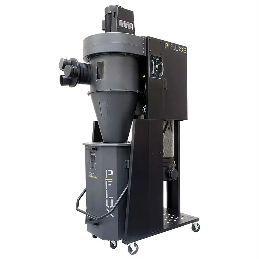 Professional IGM Laguna PFlux 3 400V Cyclone Dust Collector with HEPA Filtration
