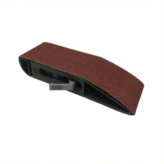 Milescraft SandDevil2.5 5‑Surface Sanding Block with 2.5" x 14" Belt