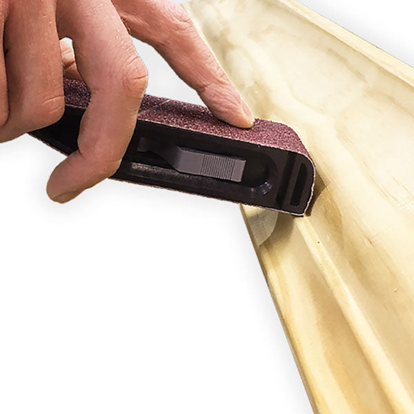 SandDevil1.5 Multi‑Surface Manual Sanding Tool with Quick‑Change Belt