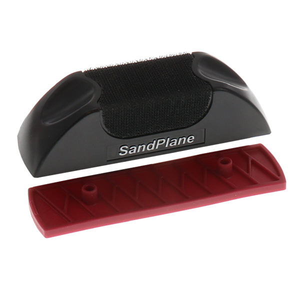 Milescraft SandPlane Interchangeable 5‑inch Hook‑and‑Loop Sanding Plane for DIY Projects