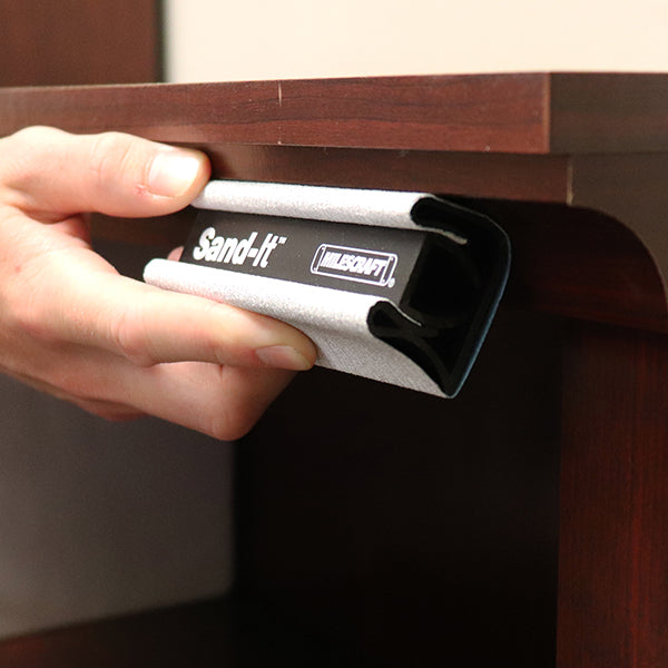 Sand-It™ Multi‑Surface Hand Sanding Block with Snap‑Lock System