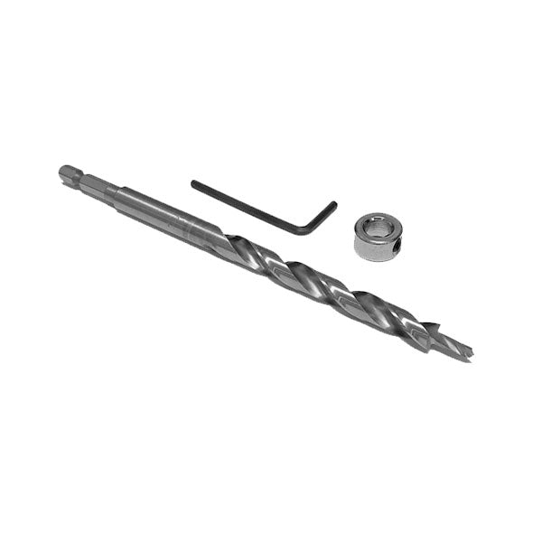 High Speed Steel Pocket Hole Bit with Stop Collar