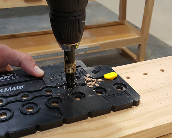 Milescraft CabinetMate 11-Position Shelf Pin Jig for Face-Frame Cabinets