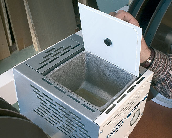 Virutex PR25VJ Manual Hot Melt Edge Pre-Gluer for Versatile Edgebanding