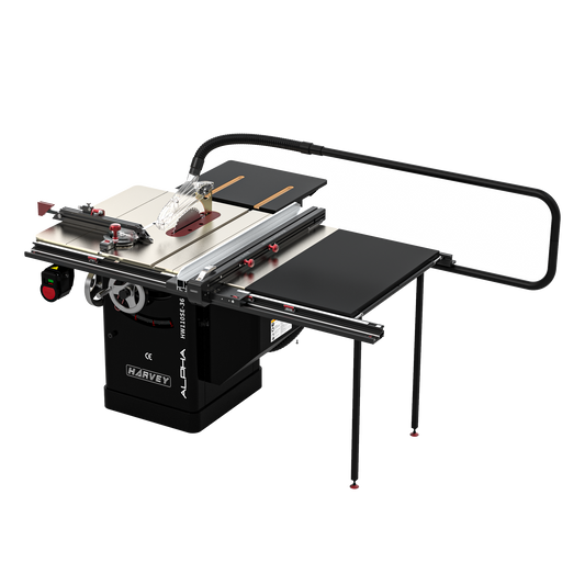 Harvey Alpha HW110SE 250mm Stain‑Less Cabinet Saw with Big Eye
