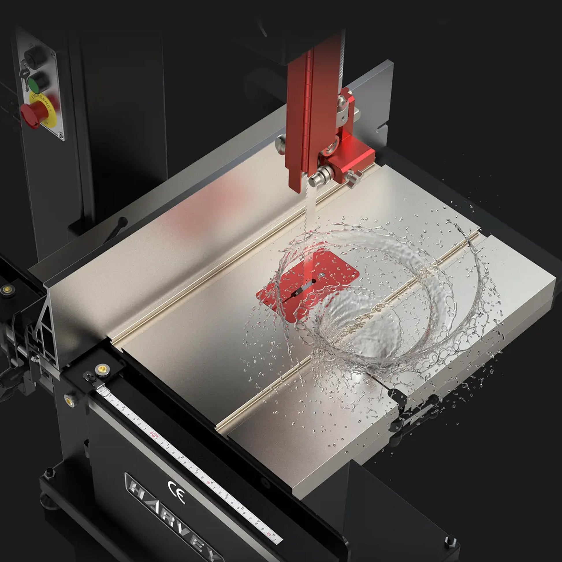 Harvey Alpha HW615E 380mm 2.2kW Rust-Free Industrial Bandsaw