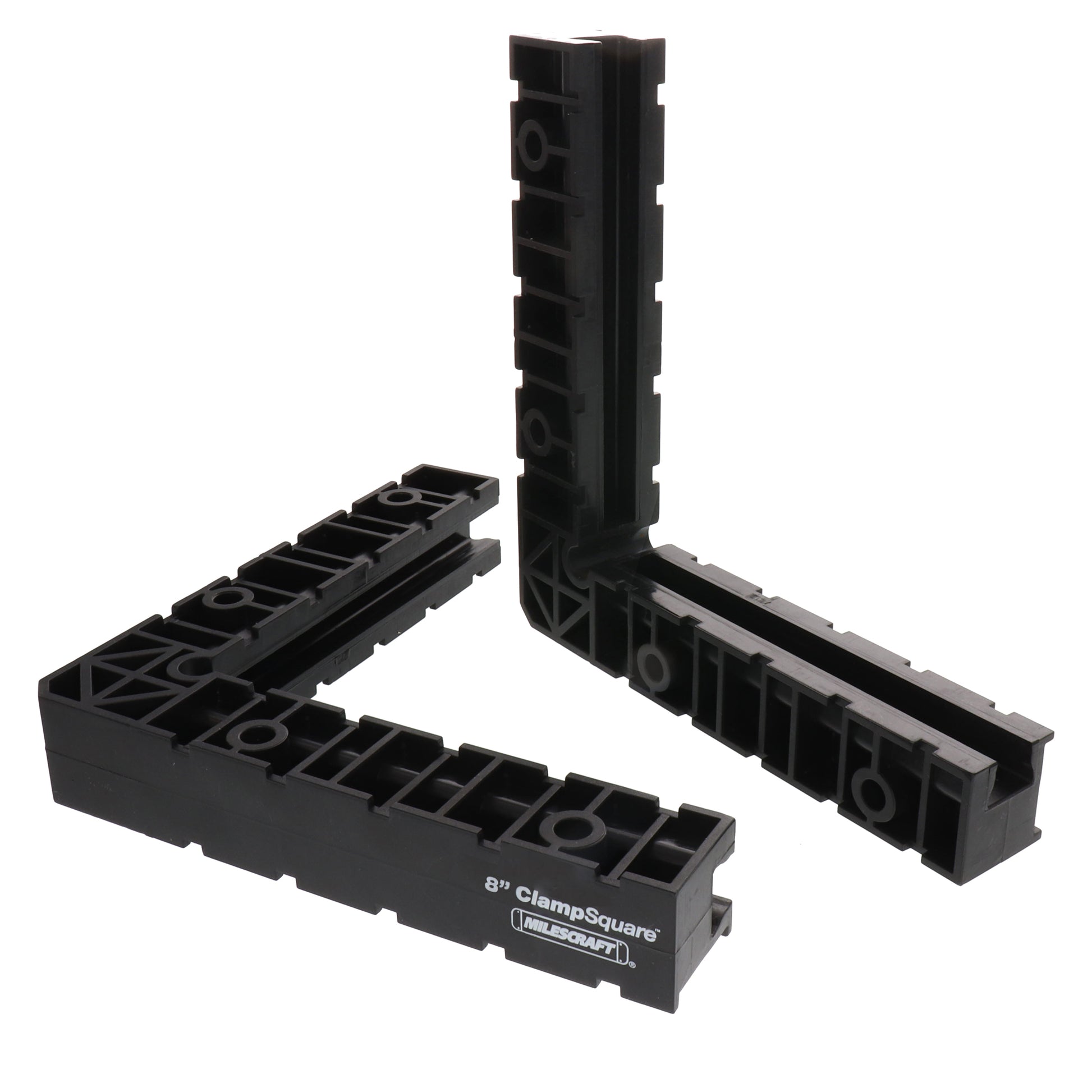 8‑Inch ClampSquares Set – 2 Pack Woodworking Corner Clamps