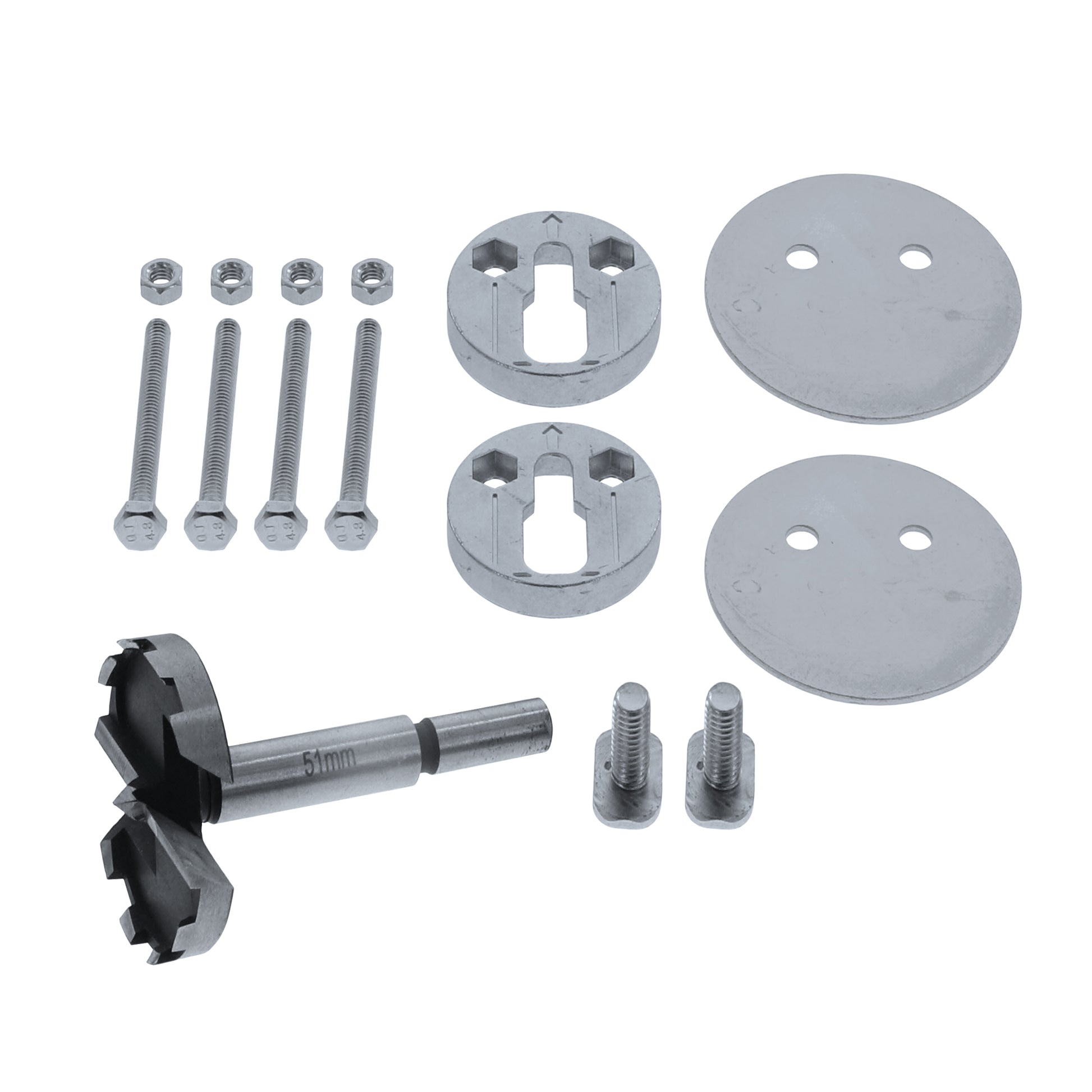 ClampAnchors™ Permanent Workbench Clamping Station Kit with T-Bolt Hardware